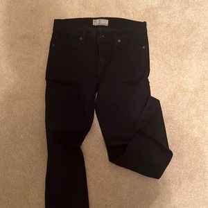 Free People black skinny jeans